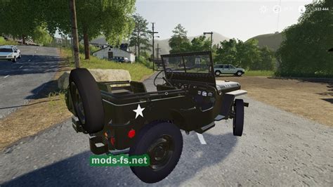 Мод на джип Willys Jeep для Farming Simulator 2019 Mods