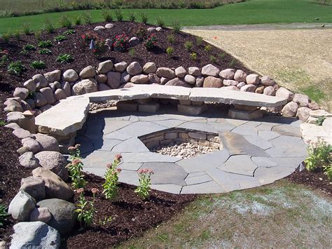 Maybe you would like to learn more about one of these? Natural Stone Fire Pit | Kits or Custom Designs | Lemke ...