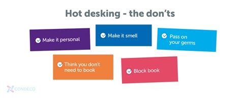 The Dos And Donts Of Hot Desking Etiquette Condeco