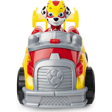 Spin Master Paw Patrol Mighty Pups Super Paws Marshall Deluxe Vehicle