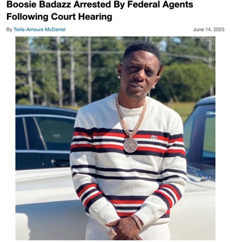 Boosie Badazzs Recent Arrest Reportedly Came After Authorities Spotted Him On Instagram Of A