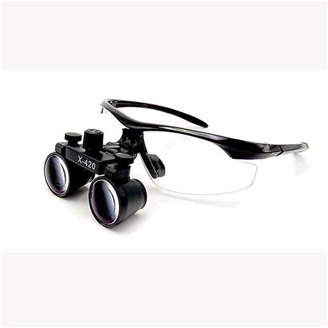 Dental Loupes Surgical Magnifier 2 5x 3 5x Magnification Binocular Magnifying Glass With Led