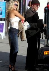 Courtney Stodden In White Tank Top And Jeans HawtCelebs