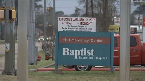 Replacement Hospital In Works After Baptist In Orange Announces
