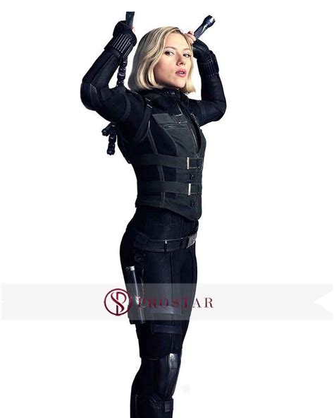 Avengers Infinity War Natasha Romanoff Black Widow Vest