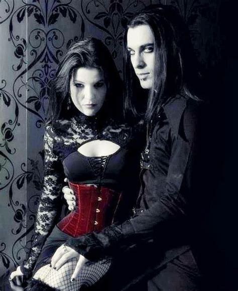 Goth Black And Couple Image Gothic Girls Gothic Men Dark Gothic