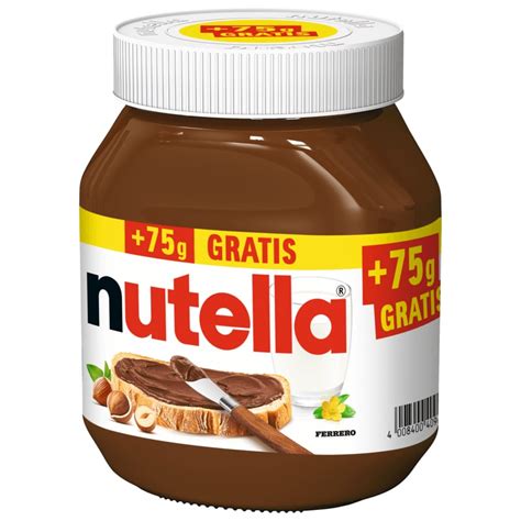 Nutella 750g 75g Bei Rewe Online Bestellen Rewede