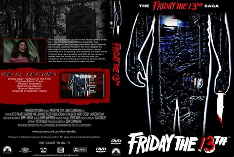 Friday The 13th Movie Dvd Custom Covers 2168friday 13 Custom Set A