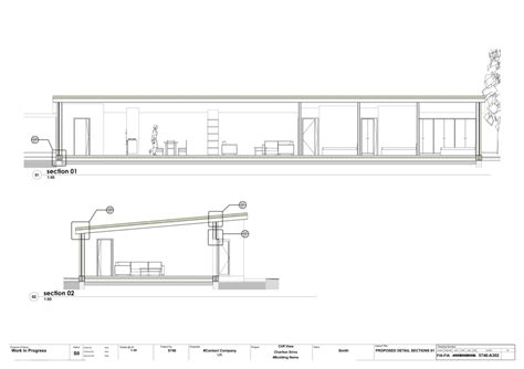 Technical Drawing Labelling And Annotation First In Architecture