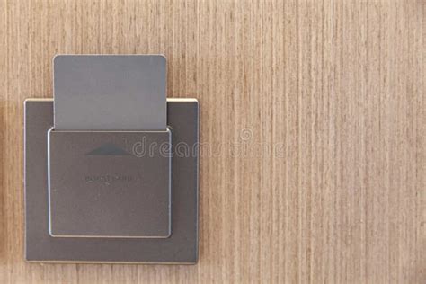 Key Card Holders In Hotel Rooms Stock Photo Image Of Access