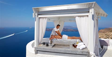 volcano view hotel luxury massage therapy santorini massage