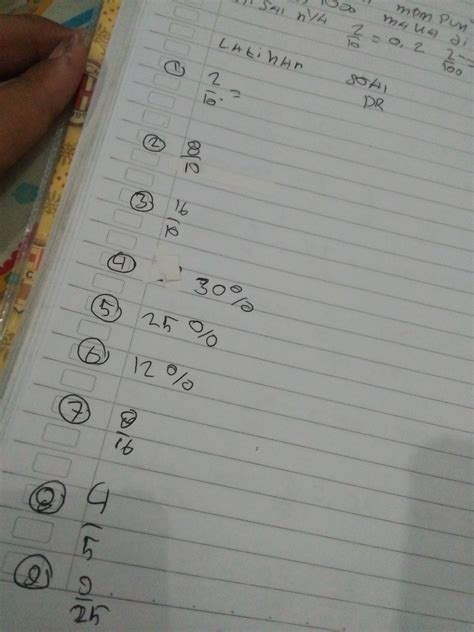 ubah lah menjadi pecahan biasa dan pecahan desimal. plis bantu jawab