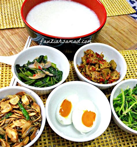Resepi bubur nasi bersama salmon + brokoli + carrot via mamaqaireen.blogspot.com. FauziahSamad.com: BUBUR BERLAUK UNTUK BERBUKA PUASA SEMALAM