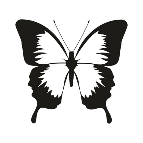 Butterfly Silhouette Vector graphics Clip art Insect - animal rubber