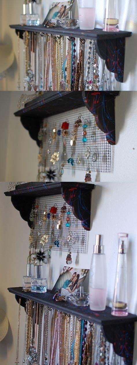 Diy Jewelry Hanger Necklace Display Earring Holders 23 Ideas For 2019 In 2020 Schmuckaufhänger