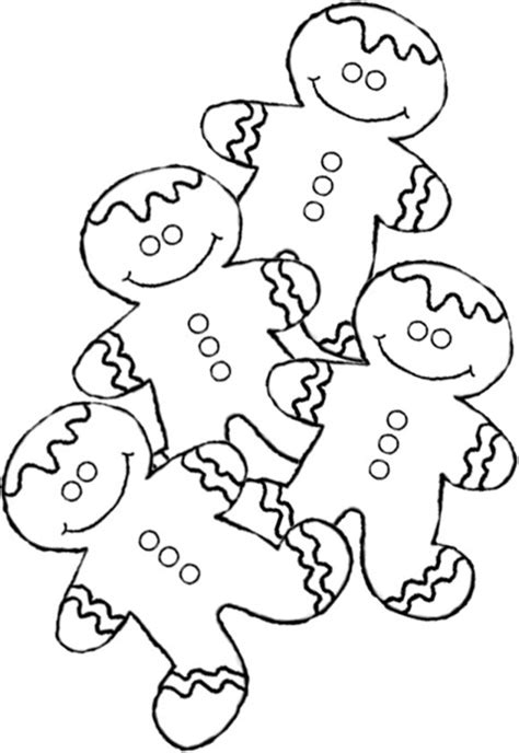 An illustrated story of the gingerbread man. Christmas gingerbread coloring pages download and print ...