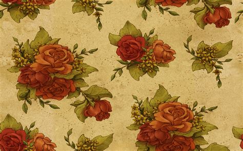 Wallpaper Vintage Flower Pictures Myweb