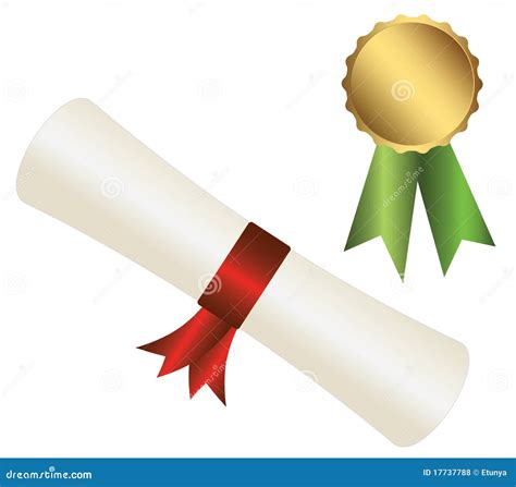 Certificate Of Excellence Stock Vector Illustration Of Celebration