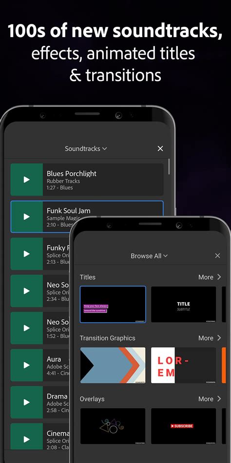 Workpiece quality animations and screensavers have right in the app, and you can download hundreds more available on adobe stock if desired. Adobe Premiere Rush — Video Editor for Android - APK Download
