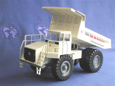 Buffalo Road Imports Terex Tr60 Quarry Truck White Mining Dump Trucks