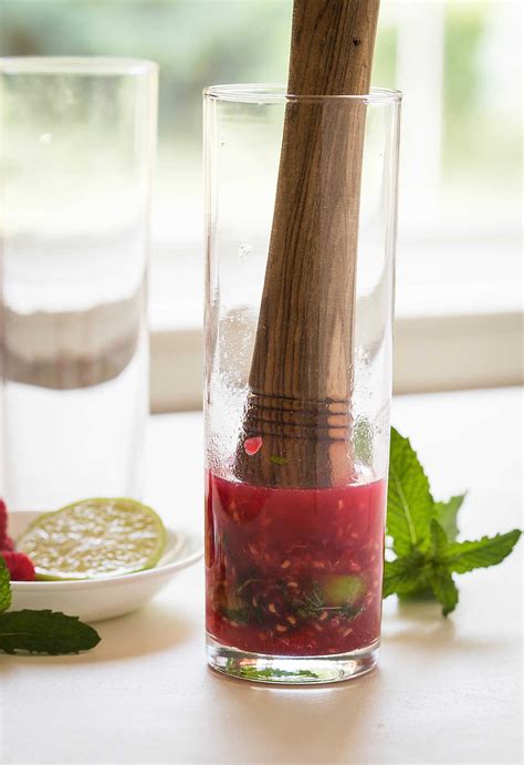 Non Alcoholic Raspberry Mojito Recipe Healthy And Naturally Sweetened