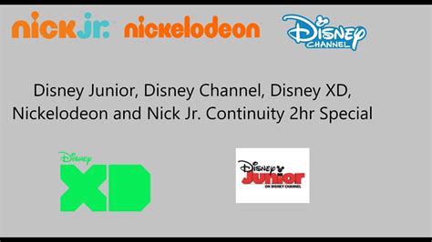 Disney Junior Disney Channel Disney Xd Nick Jr And Nickelodeon