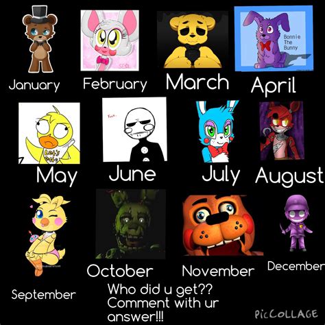 An Image Of Cartoon Characters For The Month Of March