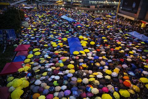 Hong Kong Umbrella Protest Gives Relevance To Tiananmen Vigil