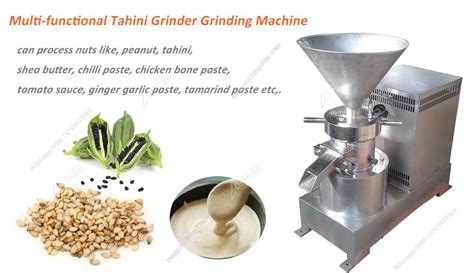 Stainless Steel Commercial Tahini Grinding Machine Tahini Grinder Buy