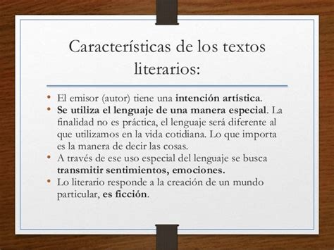 El Texto Literario Que Es Caracteristicas Y Ejemplos Ejemplos De Images