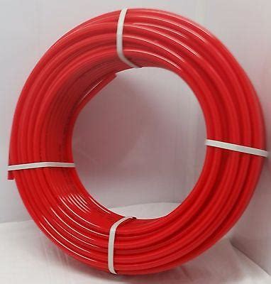 If exposed to sunlight, the molecular structure disintegrates. 1/2" - 1000' coil RED Certified Non-Barrier PEX Tubing Htg ...
