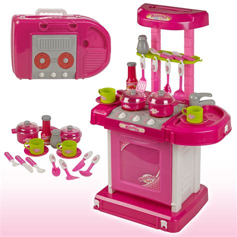 Maybe you would like to learn more about one of these? Girls Portable Electronic Kitchen Cooking Children's Play ...