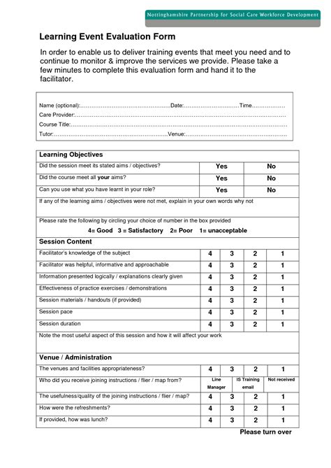 Regional airports seminar post seminar report 29th september 2009 new forest, uk. 4 feedback form template outline templates trainer evaluation - Training Feedback Template ...
