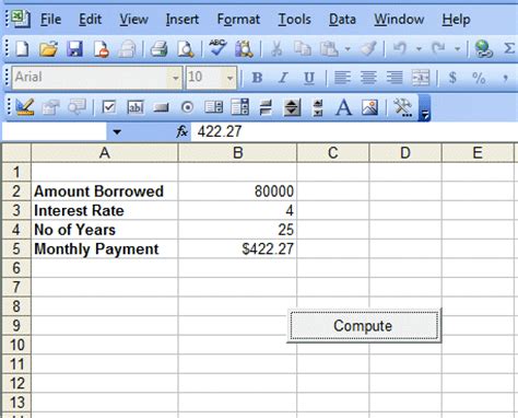 This is the interest rate it is important to note that the loan payment formula above is based on amortized loan construction with equal payments where the interest. Excel VBA Chapter 14
