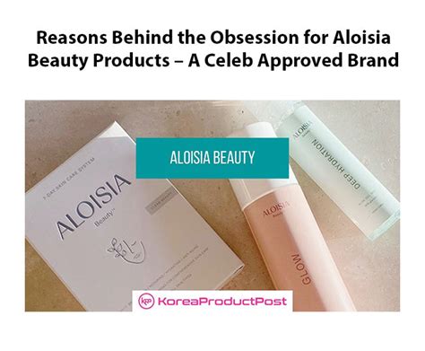 Reasons Behind The Obsession For Aloisia Beauty Products A Celeb App