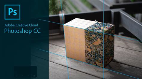 Wrap A Box Mockup Using Vanishing Point In Adobe Photoshop Youtube