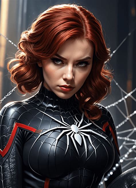 Black Widow Spider Woman Raifanart