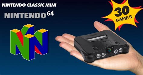 Nintendo Annonce La N64 Classic Mini Pxlbbq