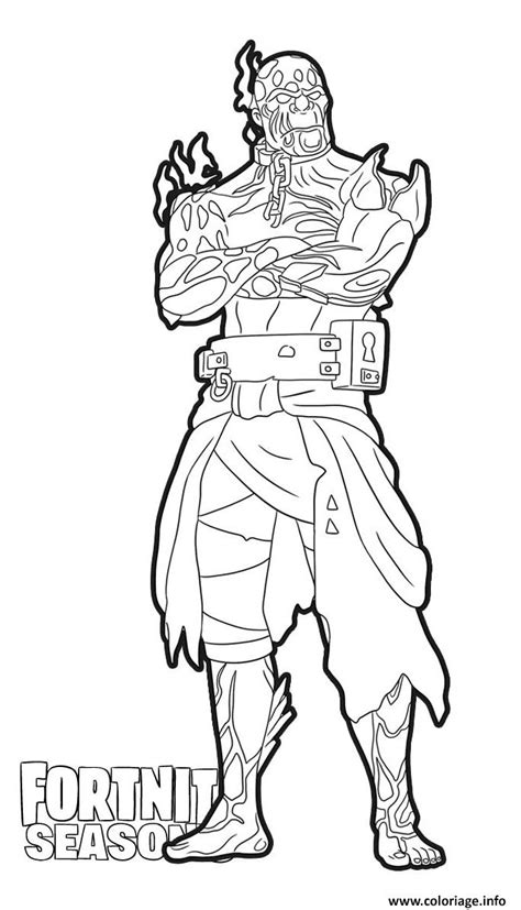 Vous pouvez utiliser les pages de coloriage fortnite pour personnaliser ou colorer votre personnage et vos skins préférés. Coloriage The Prisoner Stage 4 Skin From Fortnite dessin