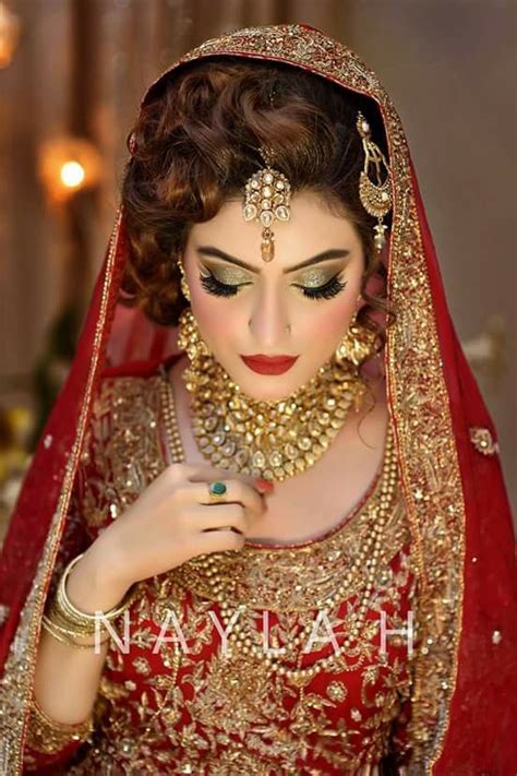 The general trend is to wear the darker colors of lipsticks on the barat whereas the soft shades of lipsticks and gloss are preferred for a walima bride, but this is not a compulsory. Pin on The Asian Bridal affair