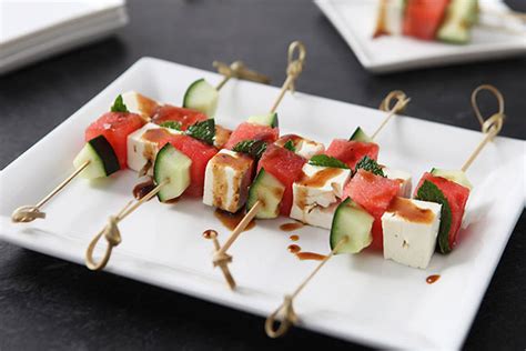 Yes, my friends, you know how much i love appetizer recipes here on inspired by charm. Feta & Watermelon Salad Appetizers - Kraft Recipes