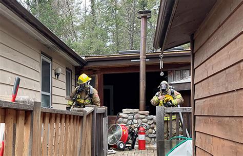 Structure Fire Quickly Extinguished In Fairmont Columbia Valley East