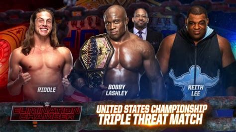 La cámara de eliminación está de regreso. WWE U.S. Championship Match Announced for Elimination Chamber PPV Wrestling News - WWE News, AEW ...
