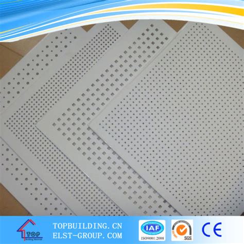 ₹ 45/ piece get latest price. China Perforated Gypsum Ceiling Tile / Acoustic Gypsum ...
