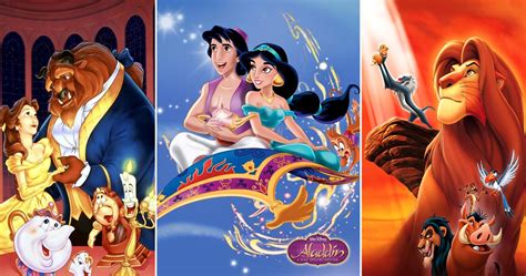 Disney Animated Movies From The 90s