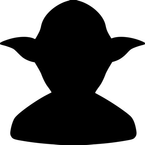 Yoda Clipart Silhouette 10 Free Cliparts Download Images On