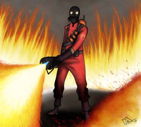 Tf2 Pyro By Cpt Elizaye On Deviantart