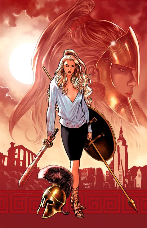 Athena Athena │goddess Of Wisdom Pinterest Warrior Girl Comic