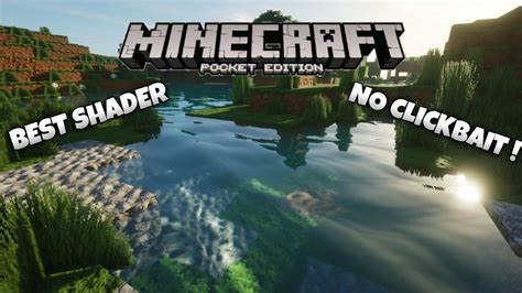 Best Shaders For Minecraft Pe Rtx For Android No Name Shaders Mediafire Link Realistic Water
