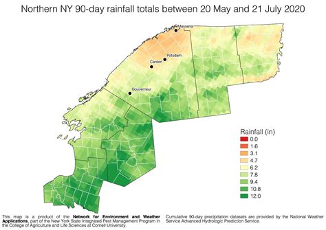 Get the latest weather forecast in new york, united states of america for today, tomorrow, and the next 14 days, with accurate temperature, feels like and humidity www.worldweatheronline.com. Drought worsens in Northern New York | New York State IPM ...
